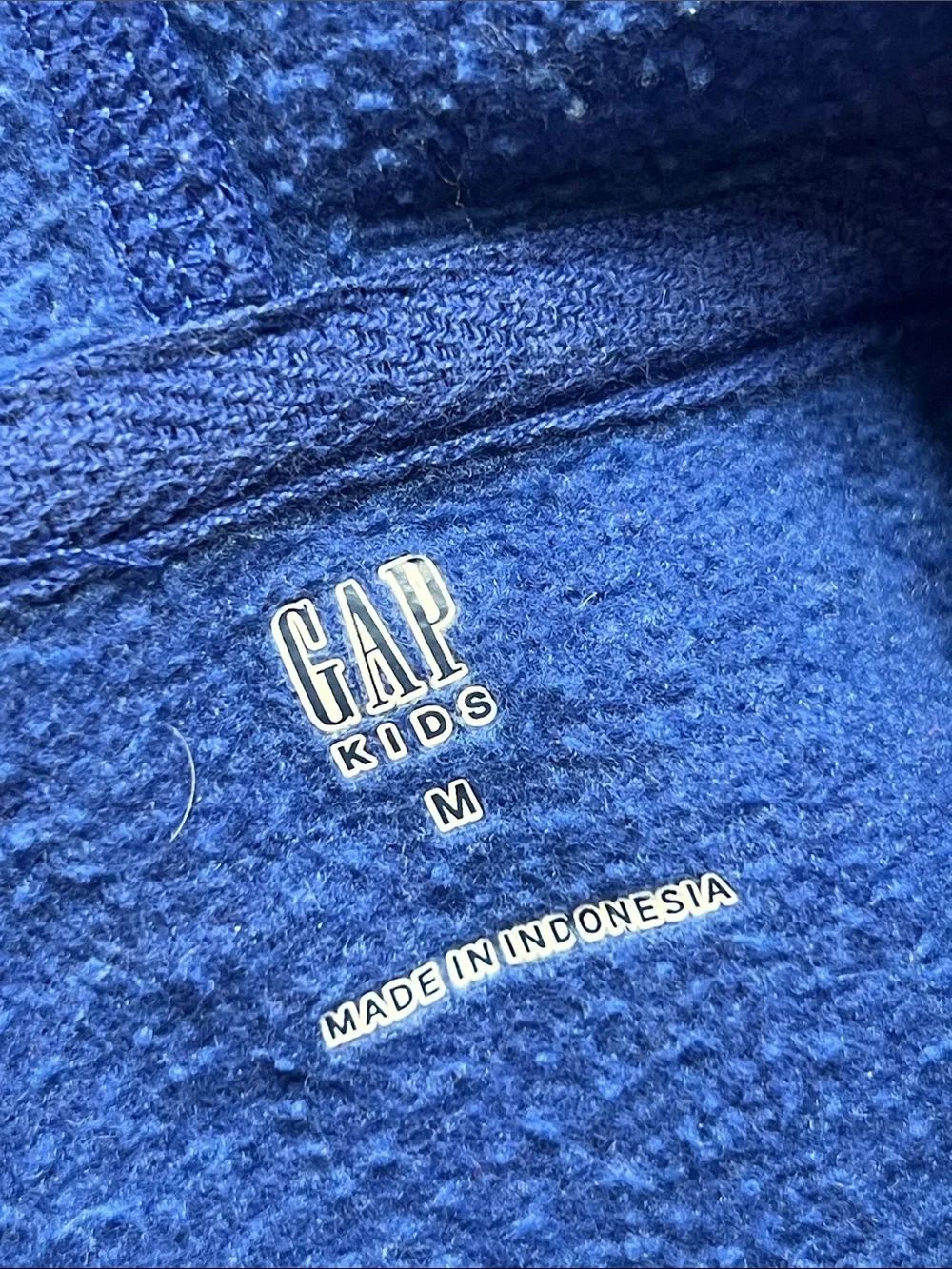 GAP Royal Blue Kids Hoodie with Logo